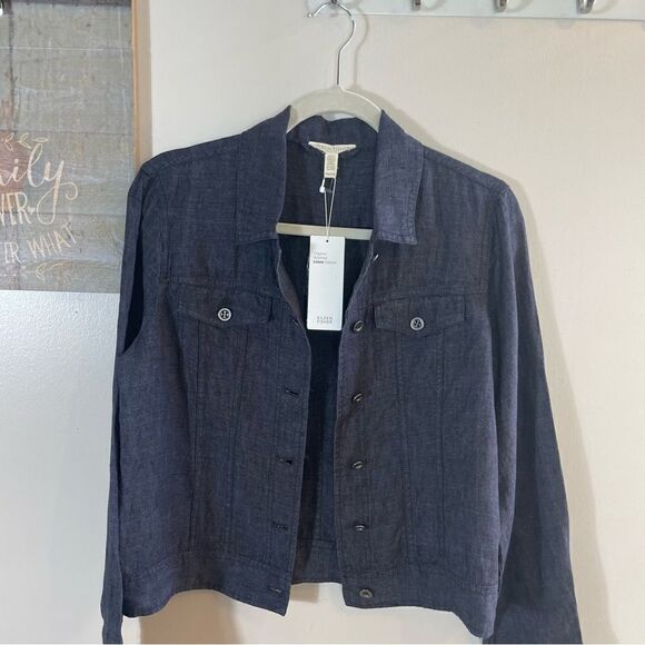 Eileen Fisher Blue Organic jacket - Picture 5 of 15